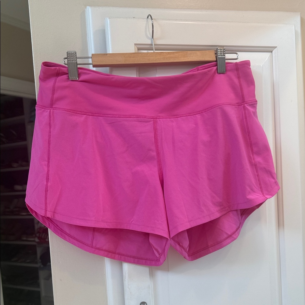 Lululemon Bright Pink Women's Athletic Shorts